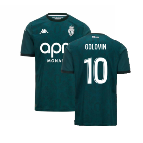 2024-2025 AS Monaco Away Shirt (Golovin 10)