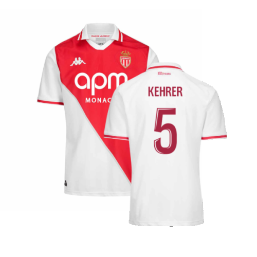 2024-2025 AS Monaco Home Shirt (Kehrer 5)