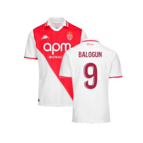 2024-2025 AS Monaco Home Shirt (Kids) (Balogun 9)