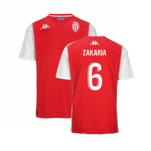 2024-2025 AS Monaco Player Training Shirt (Red) (Zakaria 6)