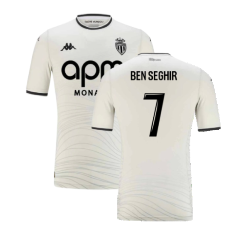 2024-2025 AS Monaco Third Shirt (Ben Seghir 7)