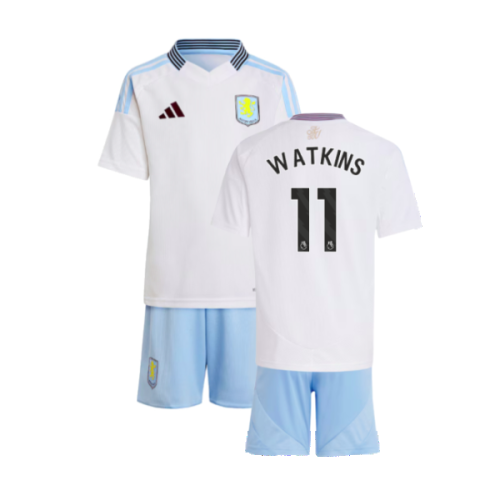 2024-2025 Aston Villa Away Mini Kit (Watkins 11)