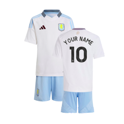 2024-2025 Aston Villa Away Mini Kit (Your Name)