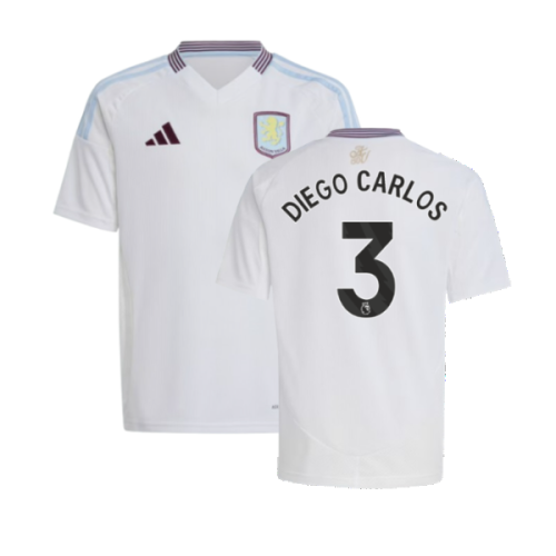 2024-2025 Aston Villa Away Shirt (Kids) (Diego Carlos 3)