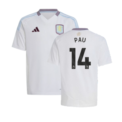 2024-2025 Aston Villa Away Shirt (Kids) (Pau 14)