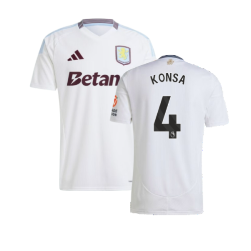 2024-2025 Aston Villa Away Shirt (Konsa 4)