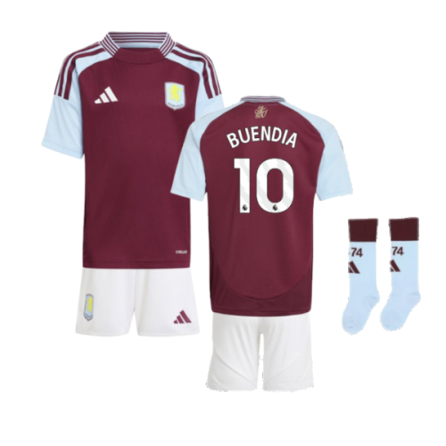 2024-2025 Aston Villa Home Mini Kit (Buendia 10)