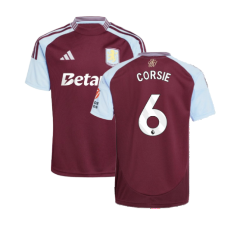 2024-2025 Aston Villa Home Shirt (Corsie 6)