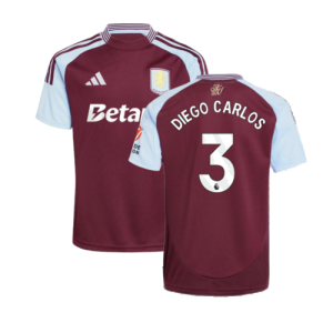 2024-2025 Aston Villa Home Shirt (Diego Carlos 3)