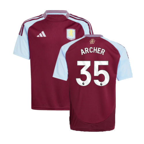 2024-2025 Aston Villa Home Shirt (Kids) (Archer 35)