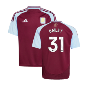 2024-2025 Aston Villa Home Shirt (Kids) (Bailey 31)