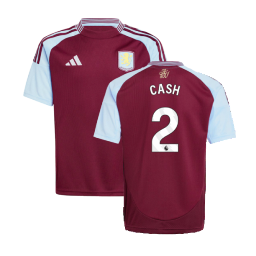 2024-2025 Aston Villa Home Shirt (Kids) (Cash 2)