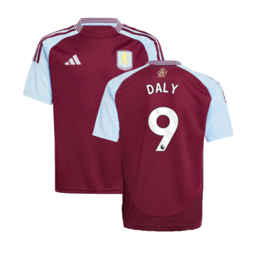 2024-2025 Aston Villa Home Shirt (Kids) (Daly 9)