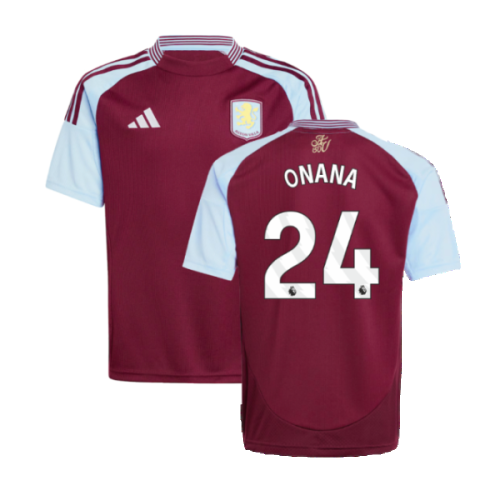 2024-2025 Aston Villa Home Shirt (Kids) (Onana 24)