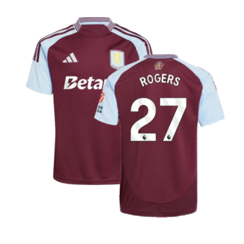 2024-2025 Aston Villa Home Shirt (Rogers 27)