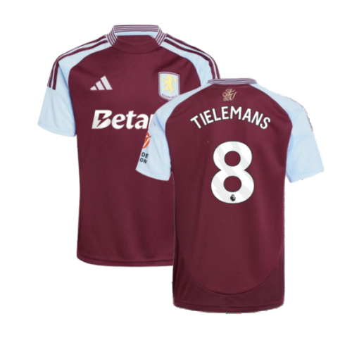 2024-2025 Aston Villa Home Shirt (Tielemans 8)