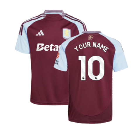 2024-2025 Aston Villa Home Shirt (Your Name)