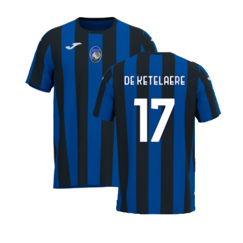 2024-2025 Atalanta Replica Home Shirt (De Ketelaere 17)