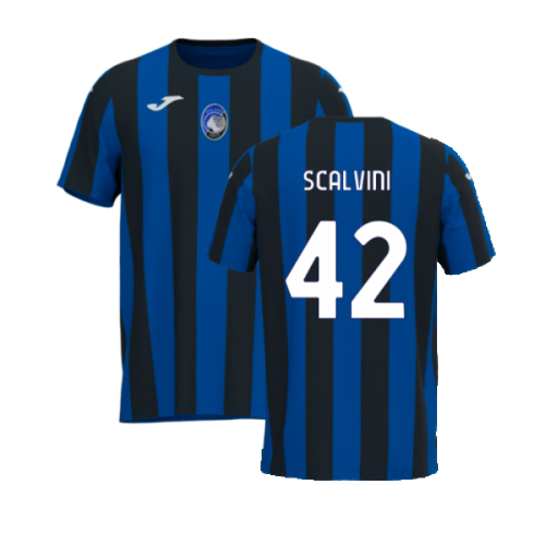 2024-2025 Atalanta Replica Home Shirt (Scalvini 42)