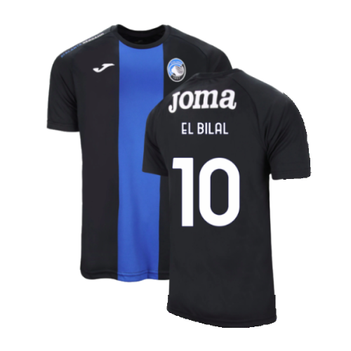 2024-2025 Atalanta Training Shirt (Blue-Black) (El Bilal 10)