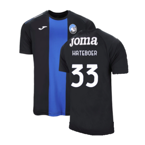 2024-2025 Atalanta Training Shirt (Blue-Black) (Hateboer 33)