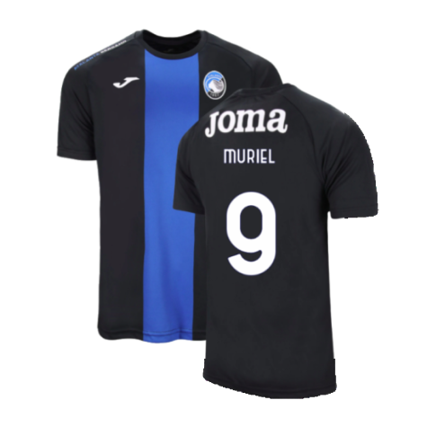 2024-2025 Atalanta Training Shirt (Blue-Black) (Muriel 9)