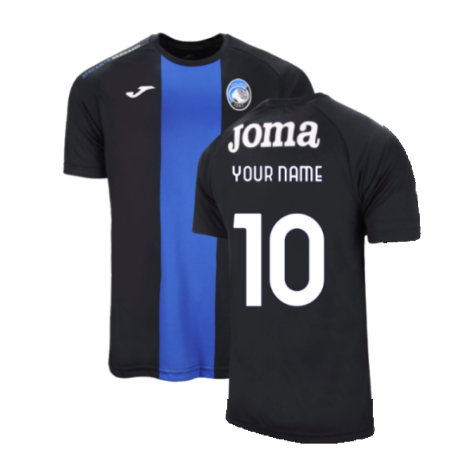 2024-2025 Atalanta Training Shirt (Blue-Black) (Your Name)