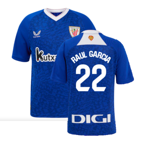 2024-2025 Athletic Bilbao Away Shirt (Kids) (Raul Garcia 22)