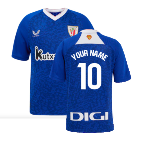 2024-2025 Athletic Bilbao Away Shirt (Kids) (Your Name)