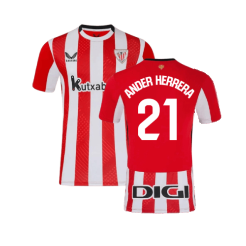 2024-2025 Athletic Bilbao Home Shirt (Ander Herrera 21)