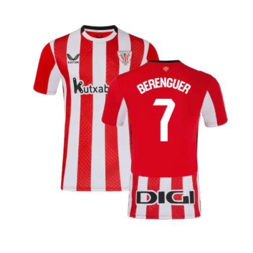 2024-2025 Athletic Bilbao Home Shirt (Berenguer 7)