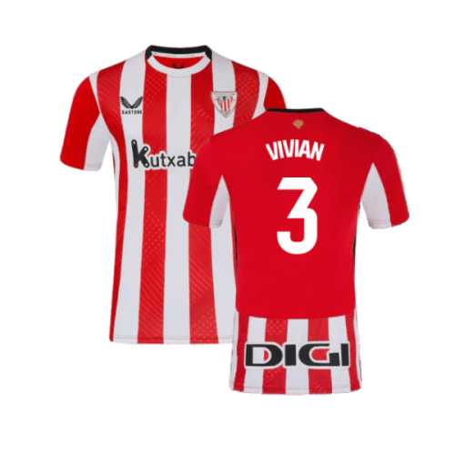 2024-2025 Athletic Bilbao Home Shirt (Vivian 3)