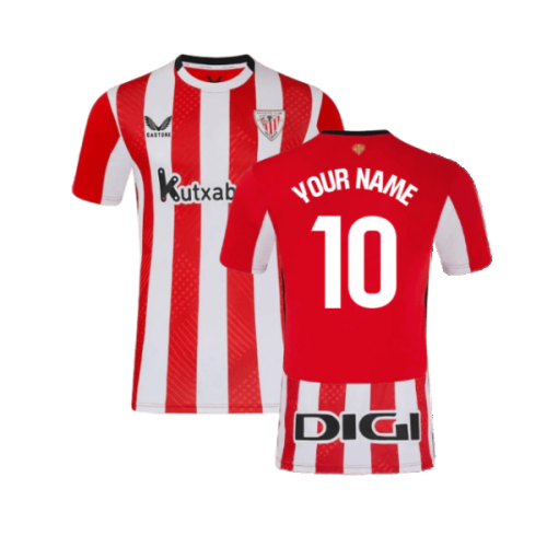 2024-2025 Athletic Bilbao Home Shirt (Your Name)