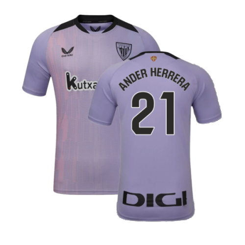 2024-2025 Athletic Bilbao Third Shirt (Ander Herrera 21)