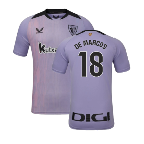 2024-2025 Athletic Bilbao Third Shirt (De Marcos 18)