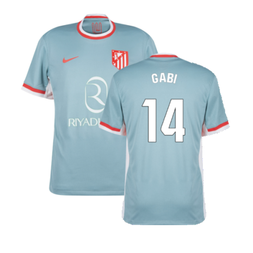 2024-2025 Atletico Madrid Away Shirt (Gabi 14)