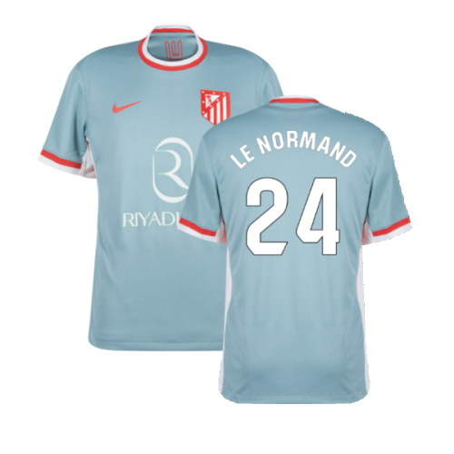 2024-2025 Atletico Madrid Away Shirt (Le Normand 24)