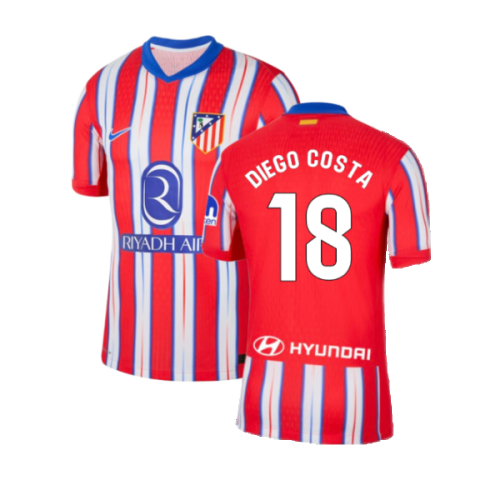 2024-2025 Atletico Madrid Home Shirt (Diego Costa 18)