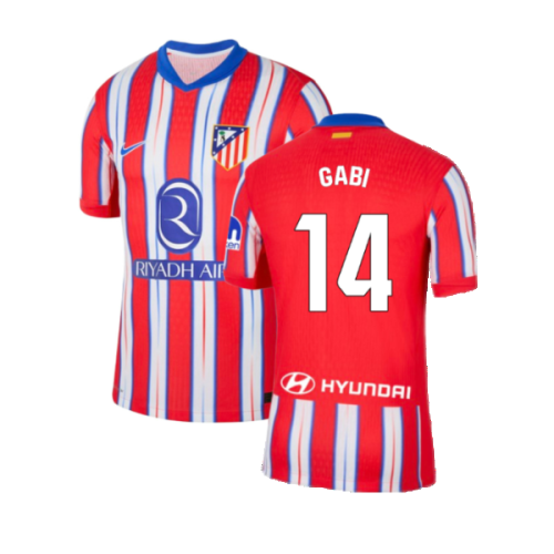 2024-2025 Atletico Madrid Home Shirt (Gabi 14)