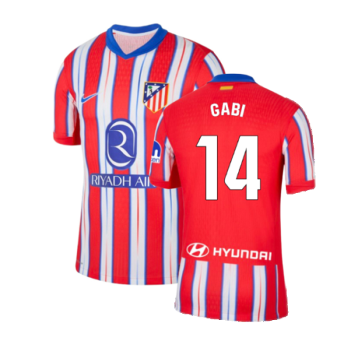 2024-2025 Atletico Madrid Home Shirt (Kids) (Gabi 14)