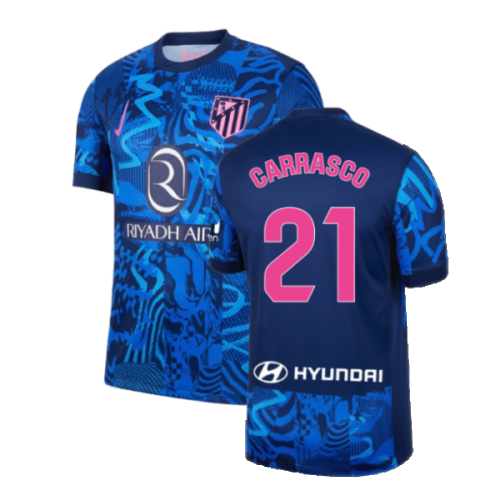 2024-2025 Atletico Madrid Third Shirt (Carrasco 21)