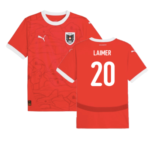 2024-2025 Austria Home Shirt (Laimer 20)