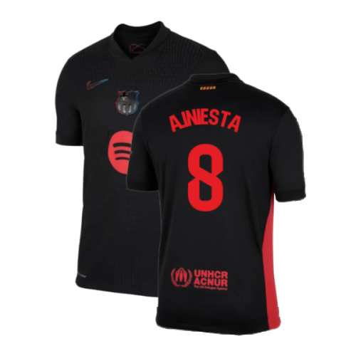 2024-2025 Barcelona Away Shirt (A.Iniesta 8)