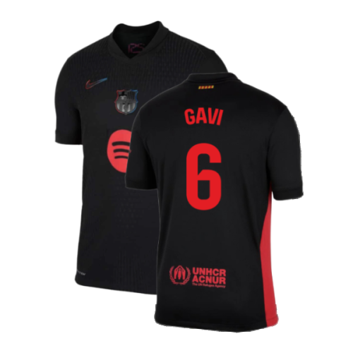 2024-2025 Barcelona Away Shirt (Gavi 6)