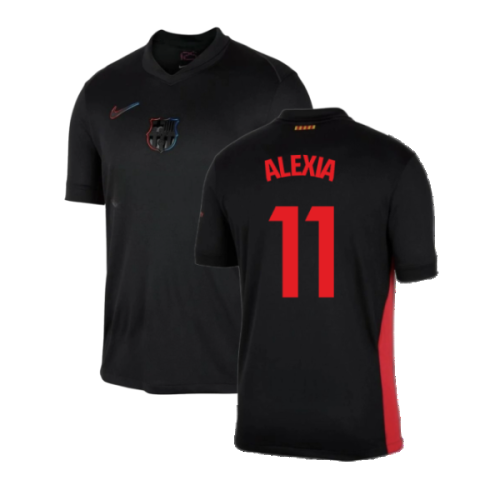 2024-2025 Barcelona Away Shirt (no sponsor) (Alexia 11)