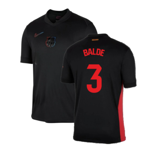 2024-2025 Barcelona Away Shirt (no sponsor) (Balde 3)