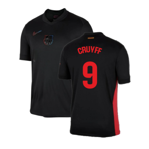 2024-2025 Barcelona Away Shirt (no sponsor) (Cruyff 9)