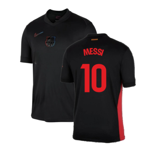 2024-2025 Barcelona Away Shirt (no sponsor) (Messi 10)