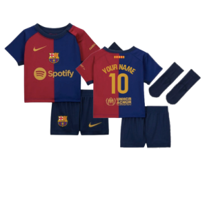 2024-2025 Barcelona Home Baby Kit (Your Name)