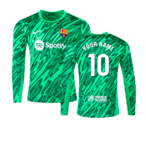 2024-2025 Barcelona Home Goalkeeper Shirt (Green)